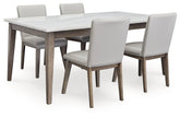 Loyaska Dining Room Set Half Price Furniture