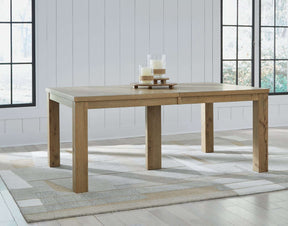 Galliden Dining Extension Table Half Price Furniture
