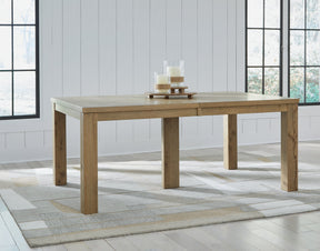 Galliden Dining Extension Table Half Price Furniture