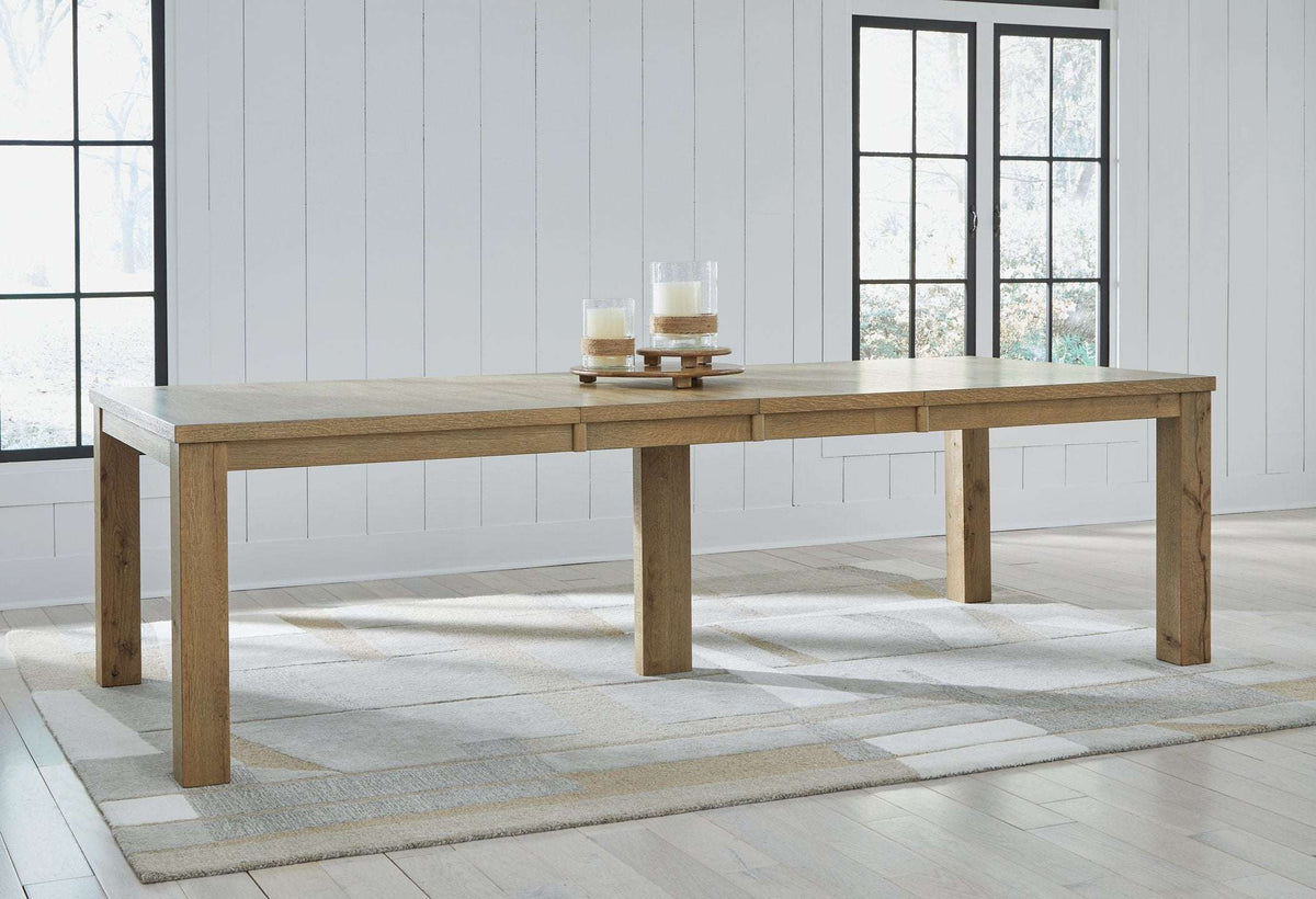 Galliden Dining Extension Table Half Price Furniture