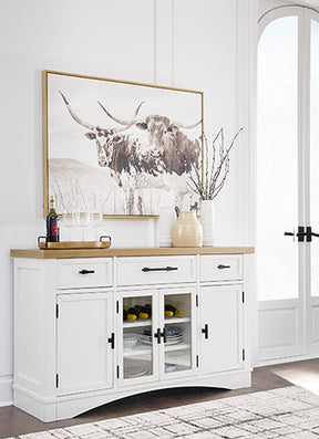 Ashbryn Dining Server and Hutch - Server - Half Price Furniture