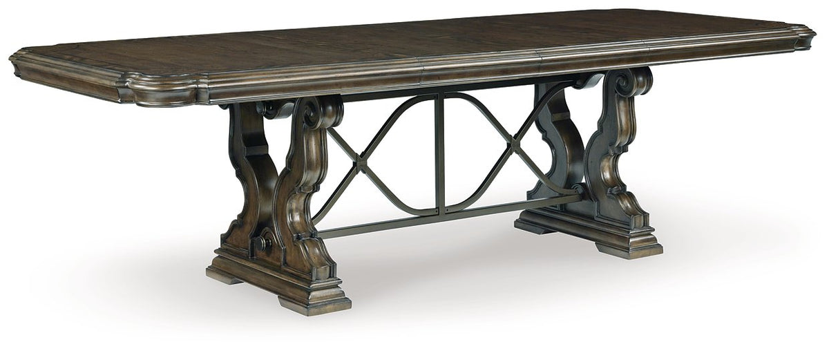 Maylee Dining Extension Table Half Price Furniture