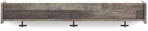 Neilsville Wall Mounted Coat Rack with Shelf - Half Price Furniture