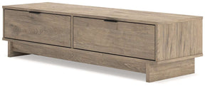 Oliah Bench with Coat Rack - Half Price Furniture