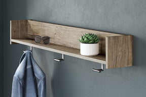 Oliah Bench with Coat Rack - Half Price Furniture