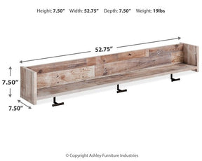 Neilsville Bench with Coat Rack Half Price Furniture