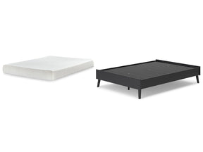 Charlang Bed and Mattress Set - Half Price Furniture