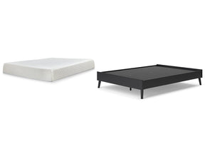 Charlang Bed and Mattress Set - Half Price Furniture