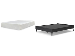 Charlang Bed and Mattress Set - Half Price Furniture