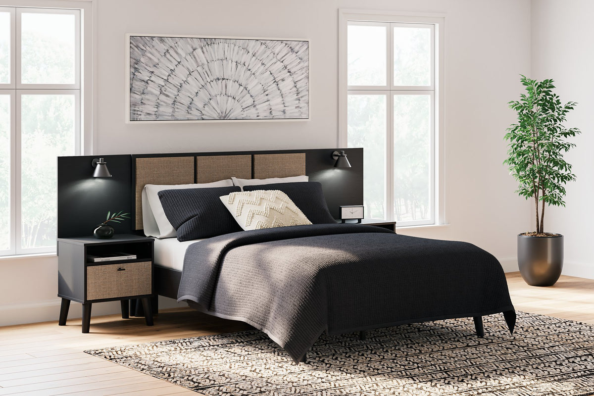 Charlang Full Panel Bed with 2 Extensions - Bed - Half Price Furniture