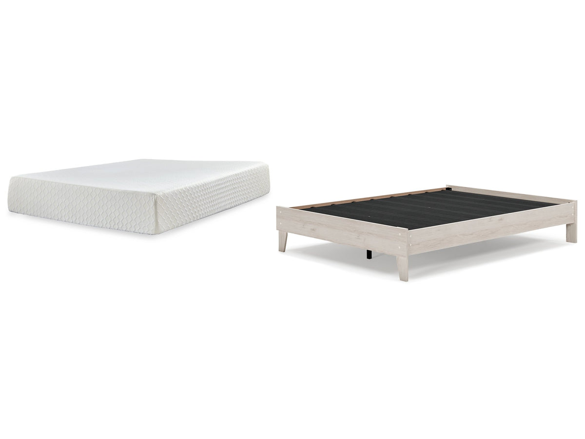 Socalle Bed and Mattress Set  Las Vegas Furniture Stores