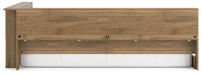 Deanlow Bookcase Storage Bed - Bed - Half Price Furniture