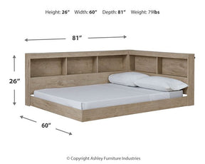 Oliah Youth Bookcase Storage Bed - Half Price Furniture