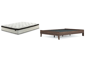 Calverson Bed and Mattress Set Half Price Furniture