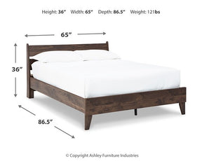 Calverson Panel Bed - Bed - Half Price Furniture
