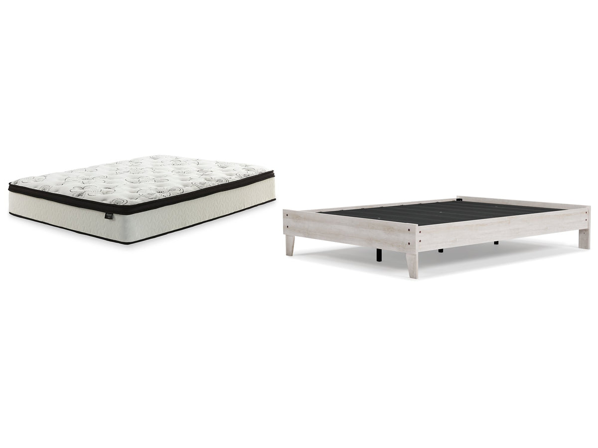 Shawburn Bed and Mattress Set  Las Vegas Furniture Stores