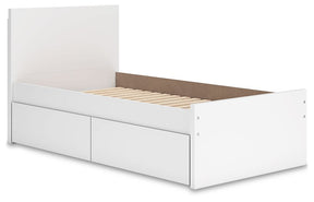 Onita Panel Bed with 1 Side Storage - Half Price Furniture