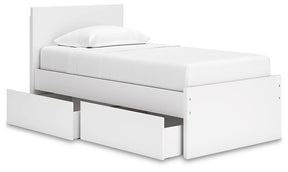 Onita Panel Bed with 1 Side Storage - Half Price Furniture