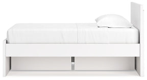 Onita Panel Bed with 1 Side Storage - Half Price Furniture