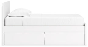 Onita Panel Bed with 1 Side Storage - Half Price Furniture