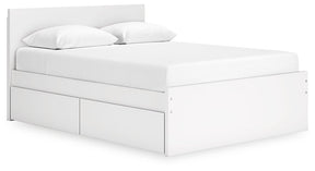 Onita Panel Bed with 1 Side Storage - Half Price Furniture