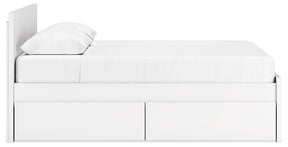 Onita Panel Bed with 1 Side Storage - Half Price Furniture