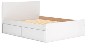 Onita Panel Bed with 2 Side Storage - Half Price Furniture