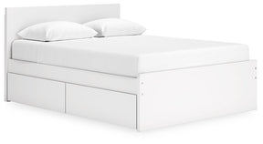 Onita Panel Bed with 2 Side Storage - Half Price Furniture