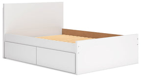 Onita Panel Bed with 1 Side Storage - Half Price Furniture