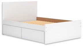 Onita Panel Bed with 2 Side Storage - Half Price Furniture