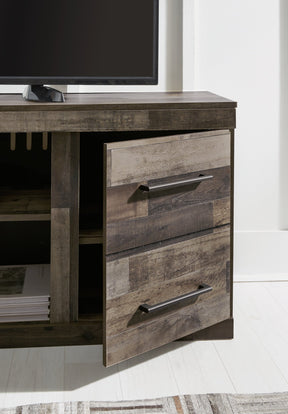 Derekson TV Stand with Electric Fireplace - TV Stand - Half Price Furniture