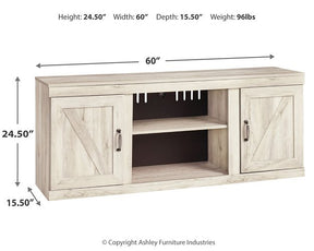 Bellaby TV Stand with Electric Fireplace - TV Stand - Half Price Furniture