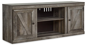 Wynnlow TV Stand with Electric Fireplace Half Price Furniture