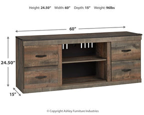 Trinell TV Stand with Electric Fireplace - Half Price Furniture