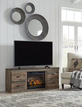 Trinell TV Stand with Electric Fireplace - Half Price Furniture