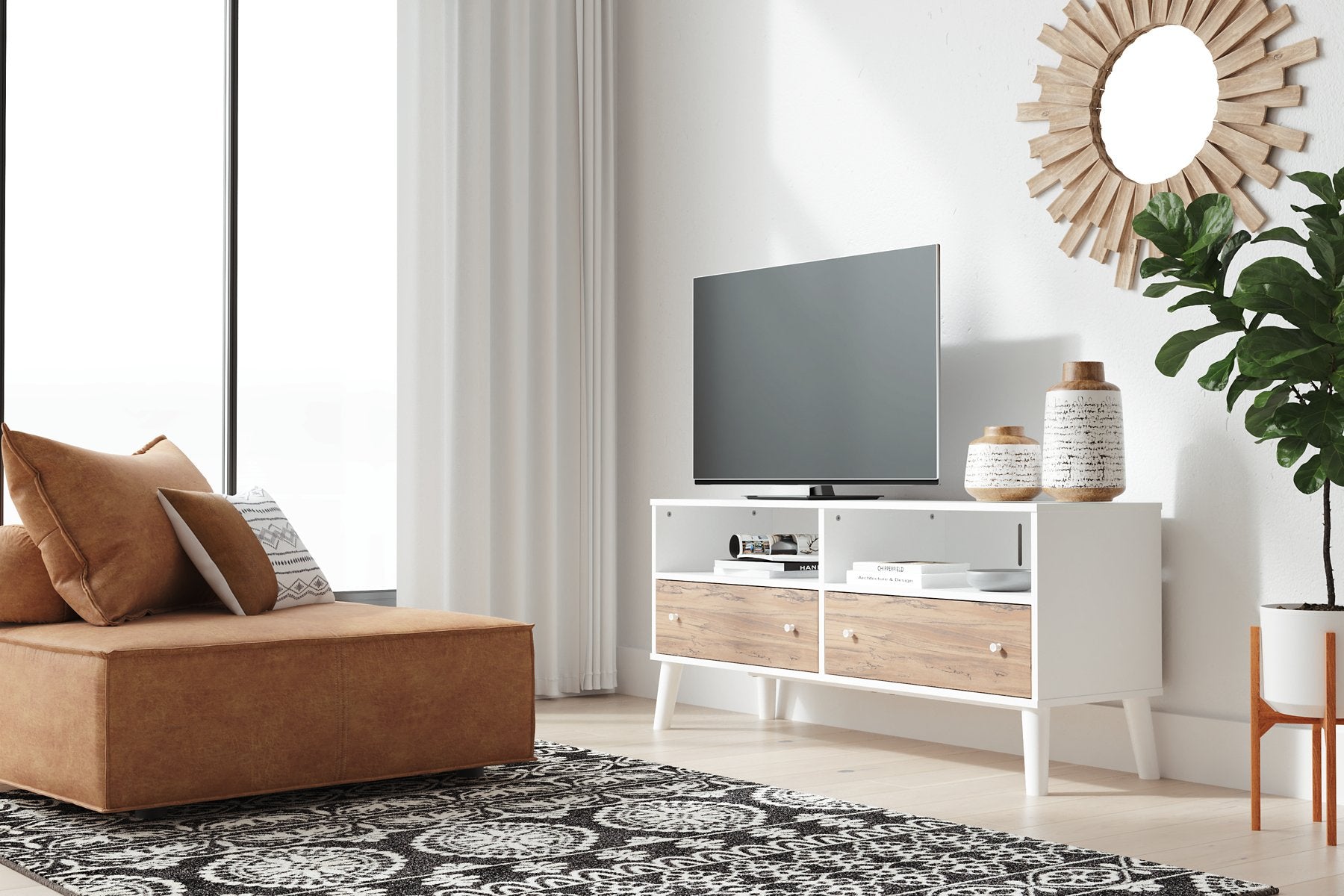 Piperton Medium TV Stand  Half Price Furniture