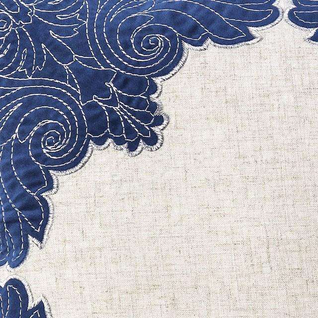 Beth Natural/Indigo 20" X 20" Pillow, Natural & Indigo (2/CTN) Half Price Furniture