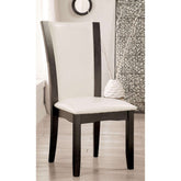 MANHATTAN I Gray Round Dining Table - Half Price Furniture