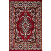 SHINTA Red 5' X 8' Area Rug Half Price Furniture