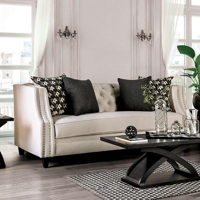 Aniyah Beige Sofa Aniyah Beige Sofa Half Price Furniture