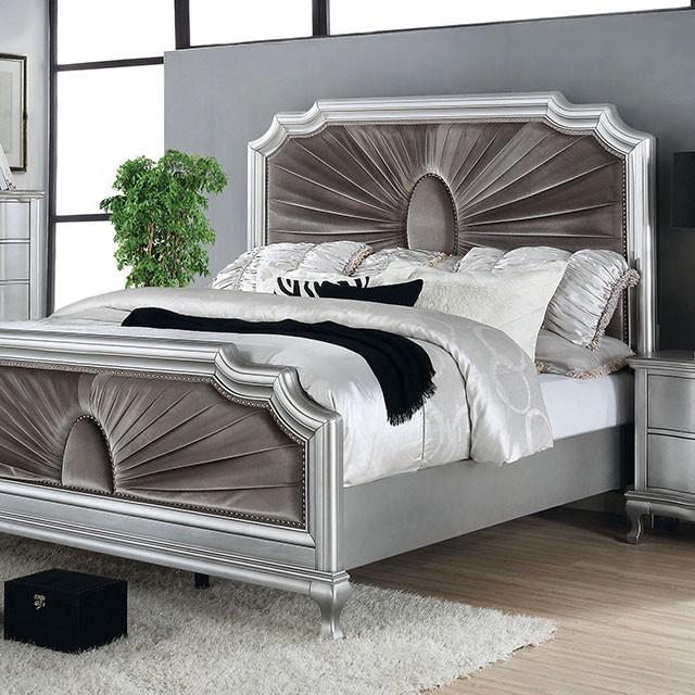 AALOK Cal.King Bed  Half Price Furniture