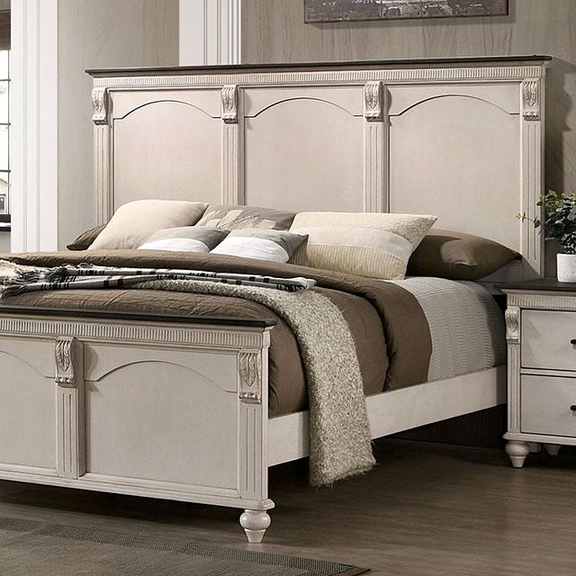 AGATHON Cal.King Bed  Half Price Furniture