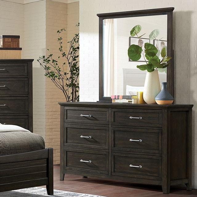 ALAINA Dresser With Support Rail  Las Vegas Furniture Stores
