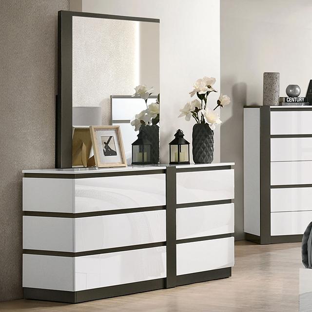 BIRSFELDEN Dresser, White  Half Price Furniture