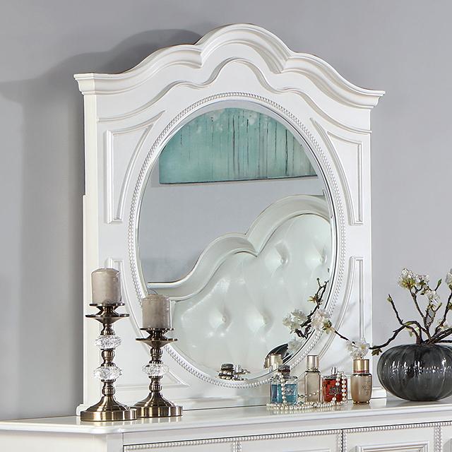 CADENCE Mirror, White  Half Price Furniture