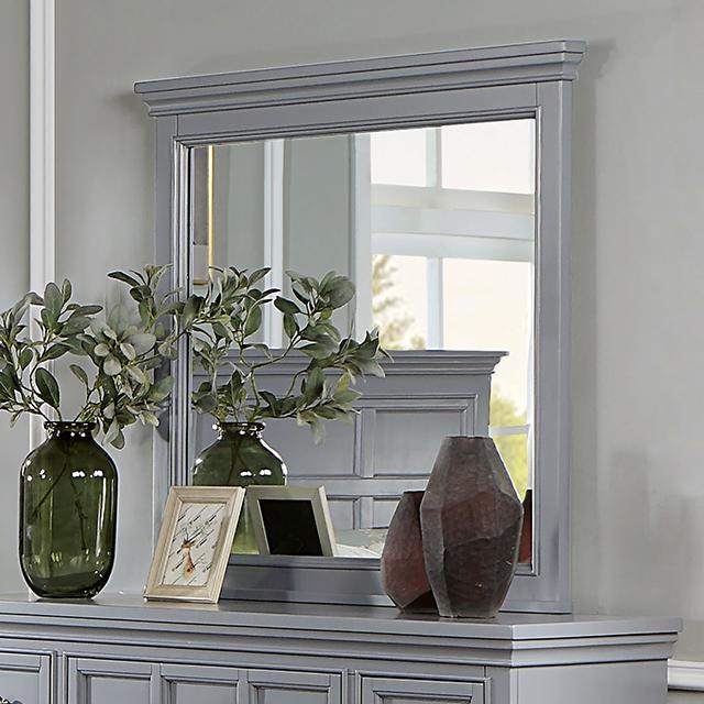 CASTLILE Mirror, Gray  Half Price Furniture
