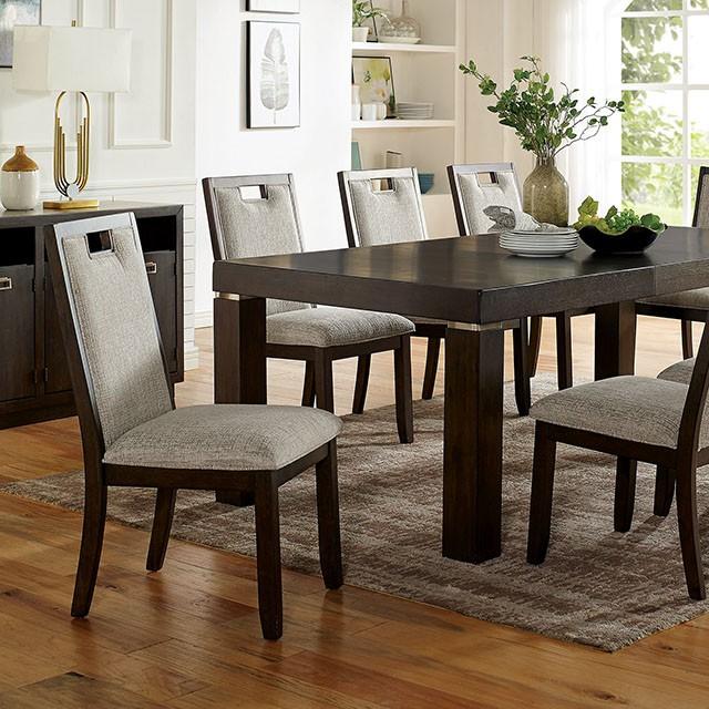CATERINA Dining Table w/ 1 x 18" Leaf CATERINA Dining Table w/ 1 x 18" Leaf Half Price Furniture