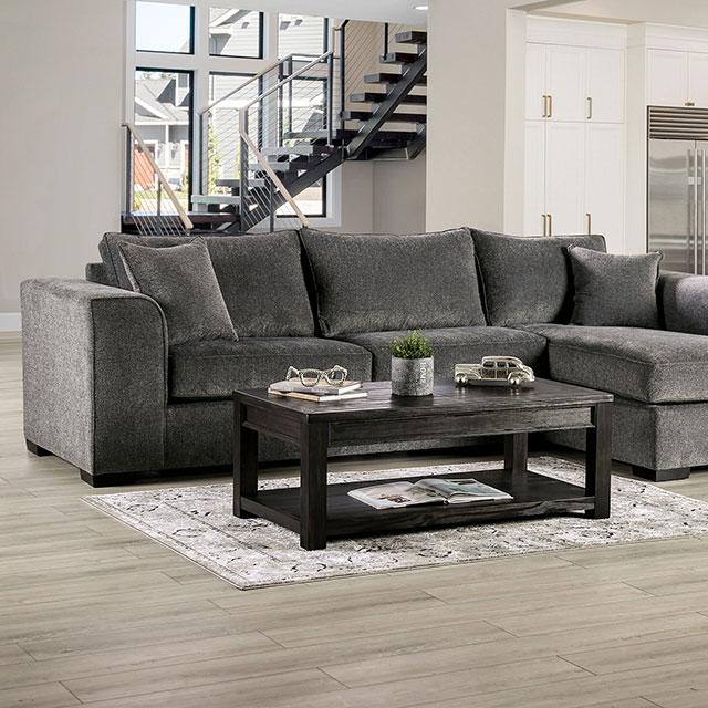 DEGELIS Sectional, Gray DEGELIS Sectional, Gray Half Price Furniture