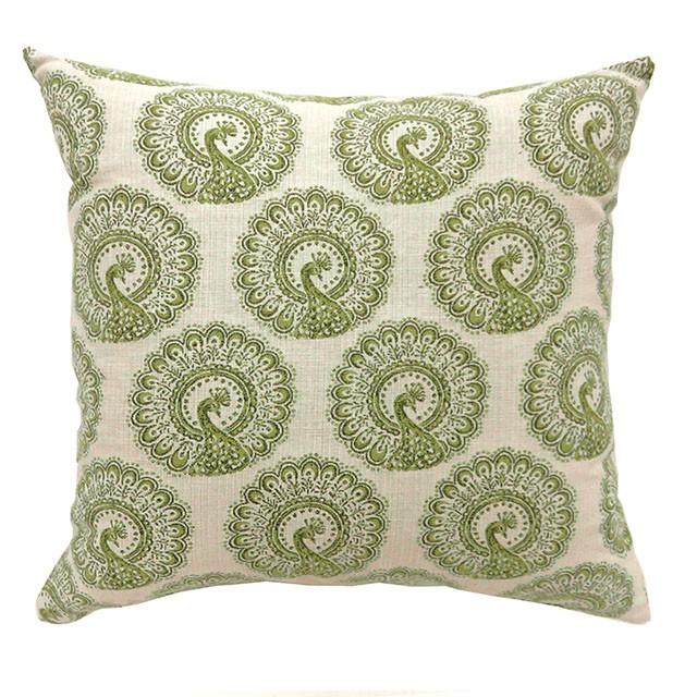 FIFI 18" X 18" Pillow, Green (2/CTN)  Half Price Furniture