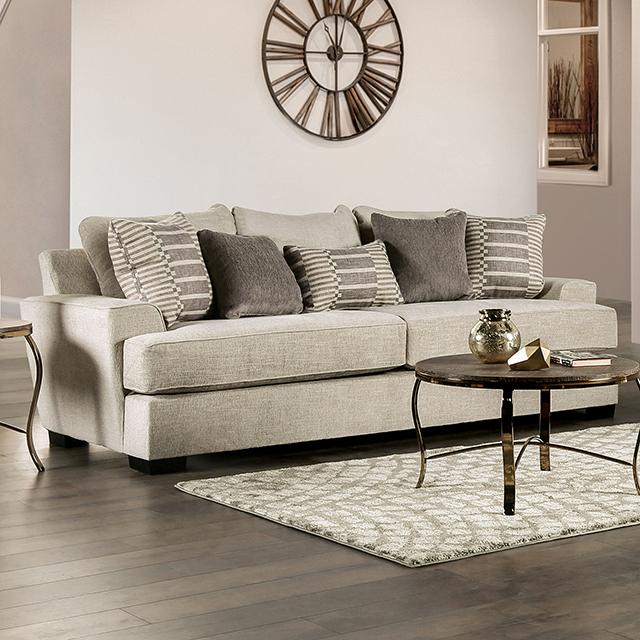 HOLBORN Sofa, Beige  Half Price Furniture